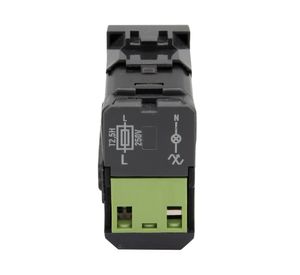 Modulo dimmer 100/500W SL4406 negro Bticino.