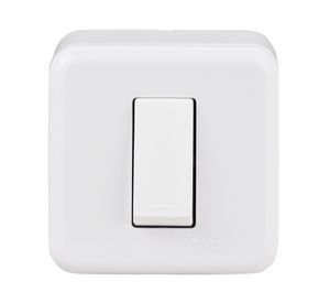 Casquete interruptor 16A Génesis blanco Schneider