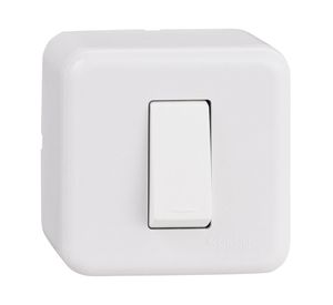 Casquete interruptor 16A Génesis blanco Schneider