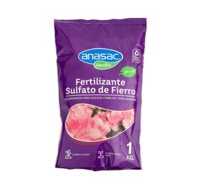 Fertilizante sulfato de fierro 1 kg