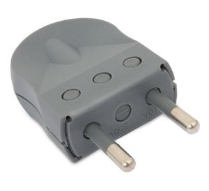 Enchufe macho convert sin tierra 10 a Rema