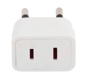 Adaptador patas planas 10A 250V marfil Rema