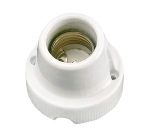 Porta lámparas porcelana blanco Rema