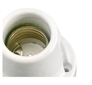 Porta lámparas porcelana blanco Rema