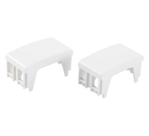 Modulo tapon ciego blanco x 2 unidades Kalop
