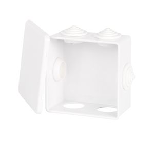 Caja 80x80x45 mm estanca blanco Mec