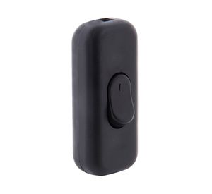 Interruptor pera negro Rema