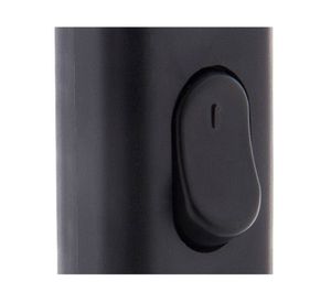 Interruptor pera negro Rema