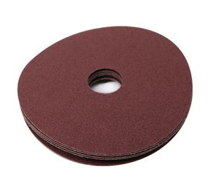 Disco lijador metal grano 80 para esmeril 4 1/2'' 5 unidades Isesa