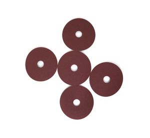 Disco lijador metal grano 80 para esmeril 4 1/2'' 5 unidades Isesa