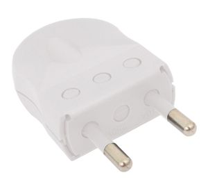 Enchufe macho convertible marfil 10 a 2 p Rema