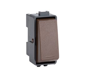 Módulo interruptor conmutador 16A 9/24 Génesis café Schneider