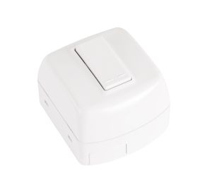 Interruptor simple 9/12 con casquete modus plus Bticino