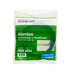 Alambre 3,2 mmx 15 mt plastificado Inchalam