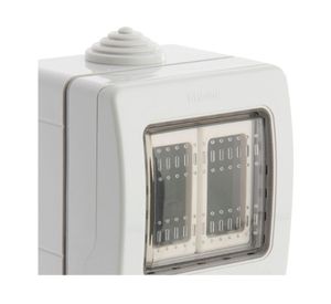 Caja para 2 módulos magic ip 55 70 x 82 x 66 mm Bticino