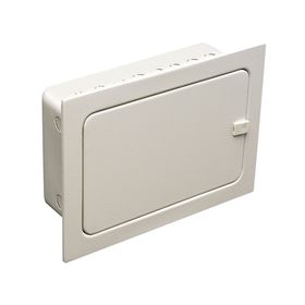 Tablero embutido 10 módulos tapa metálica Saime