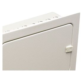 Tablero embutido 10 módulos tapa metálica Saime