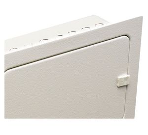 Tablero embutido 10 módulos tapa metálica Saime