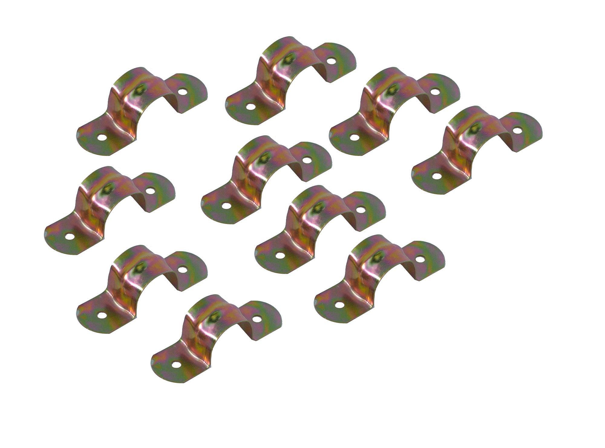Abrazadera metálica 2 20 mm (1/2) pack 10 unidades Mec