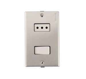 Interruptor + enchufe embutido 9/12 magic oxidal Bticino