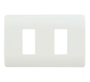 Tapa doble Génesis blanco Schneider