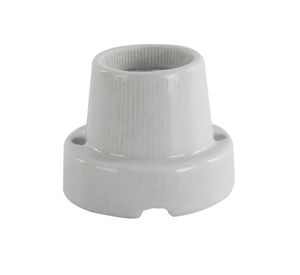 Portalámpara base recta semi rosca E27 2200w porcelana Rema