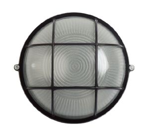 Tortuga 1L rejilla redonda negro Abitare
