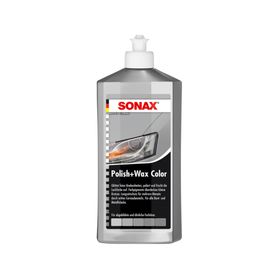 Cera auto 500 ml Polish&wax color gris Sonax