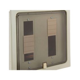 Tablero metálico embutir din 18 módulos Saime