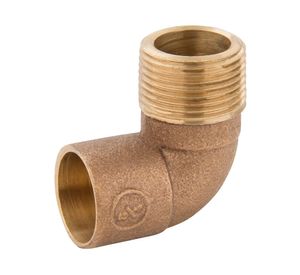 Codo de bronce 1'' SO-HE Nibsa