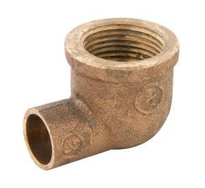 Codo de bronce 1/2 x 3/4 so hi Nibsa