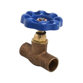 Llave de paso compacta 1/2''so azul Nibsa