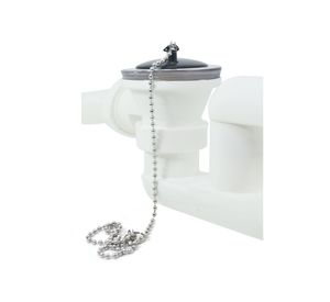 Desagüe tina 1 1/2'' con rebalse y sifón Hoffens