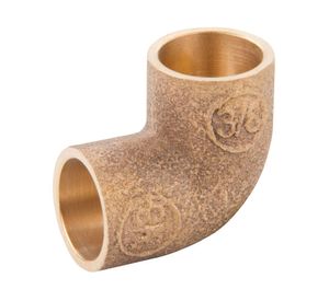 Codo de bronce 3/8 so so Nibsa