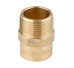 Terminal de bronce 3/4'' so he Nibsa