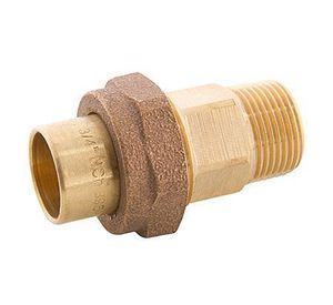 Unión americana de bronce 3/4 so he Nibsa