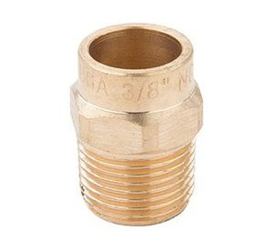 Terminal de bronce 3/8 so he Nibsa