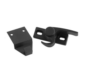 Picaporte caracol izquierdo negro Idaf