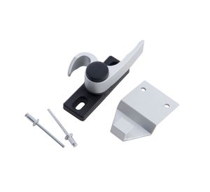 Picaporte caracol izquierdo plata Idaf