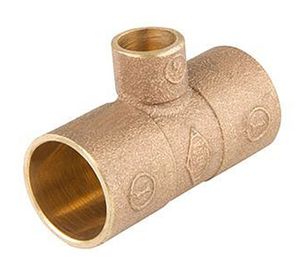 Tee de bronce 1 x 1 x 1/2 so so so Nibsa