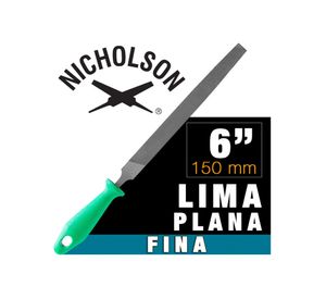 Lima plana con mango 6 Nicholson
