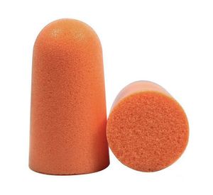 Tapón auditivo desechable naranjo 4 pares