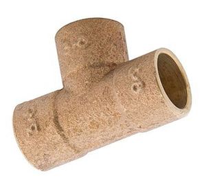 Tee de bronce 3/8 so so so Nibsa