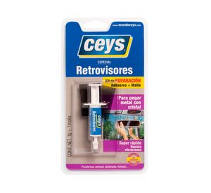 Kit reparación de retrovisores 1 gr transparente Ceys