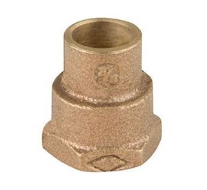 Terminal de bronce 3/8 so hi Nibsa