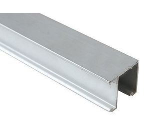 Riel aluminio u-30 6 mt Ducasse Industrial