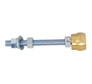 Guía portón 35 mm bronce Ducasse Industrial