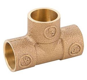 Tee de bronce 1/2 so so so Nibsa