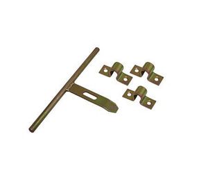 Cerrojo portón 60-10'' zincado Idaf