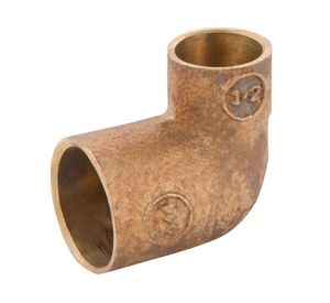 Codo de bronce 3/4 x 1/2 so so Nibsa